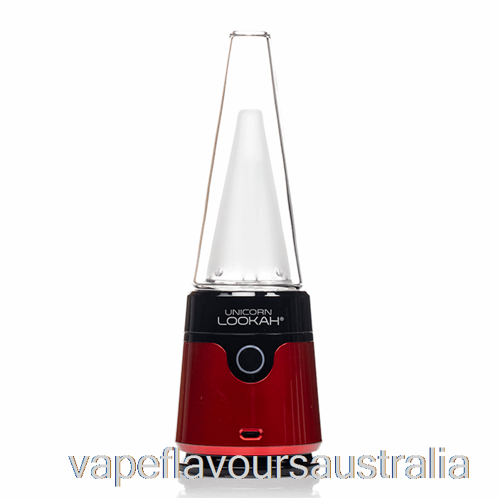 Vape Nicotine Australia Lookah Unicorn Red